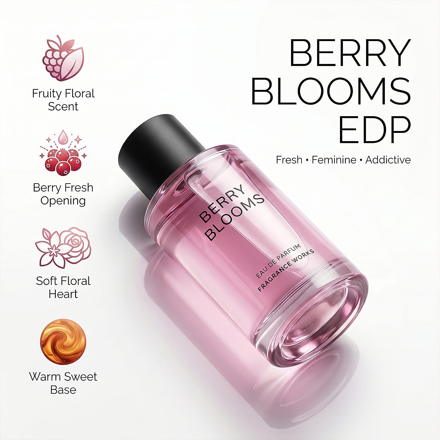 Fragrance Works Berry Blooms EDP - 100ml