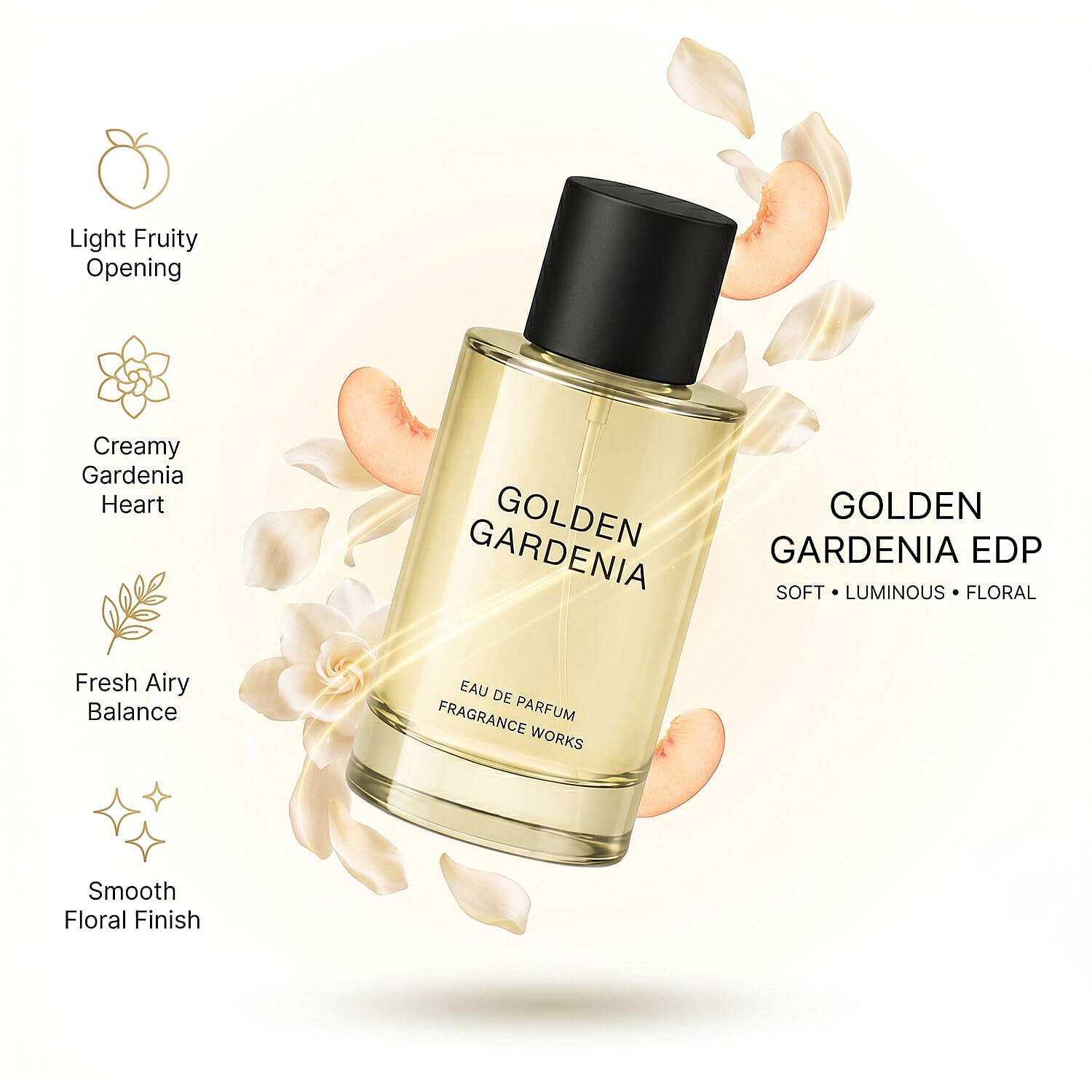 Fragrance Works Golden Gardenia EDP - 100ml