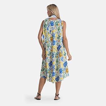 https://tjcuk.sirv.com/Products/85/5/8555090/La-Marey-Patterned-Dress-Size-One-Size-Green_8555090_1.jpg?w=342&h=342
