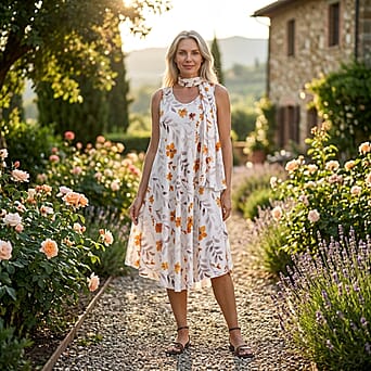 https://tjcuk.sirv.com/Products/85/5/8555093/La-Marey-Patterned-Dress-Size-One-Size-Curve-Brown_8555093_1.jpg?w=342&h=342