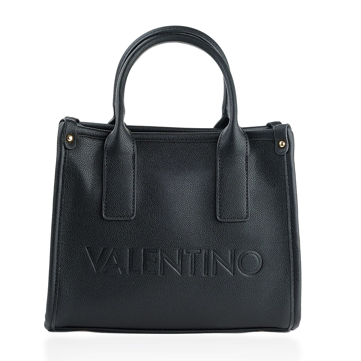 Mario Valentino Textured Handbag - Black