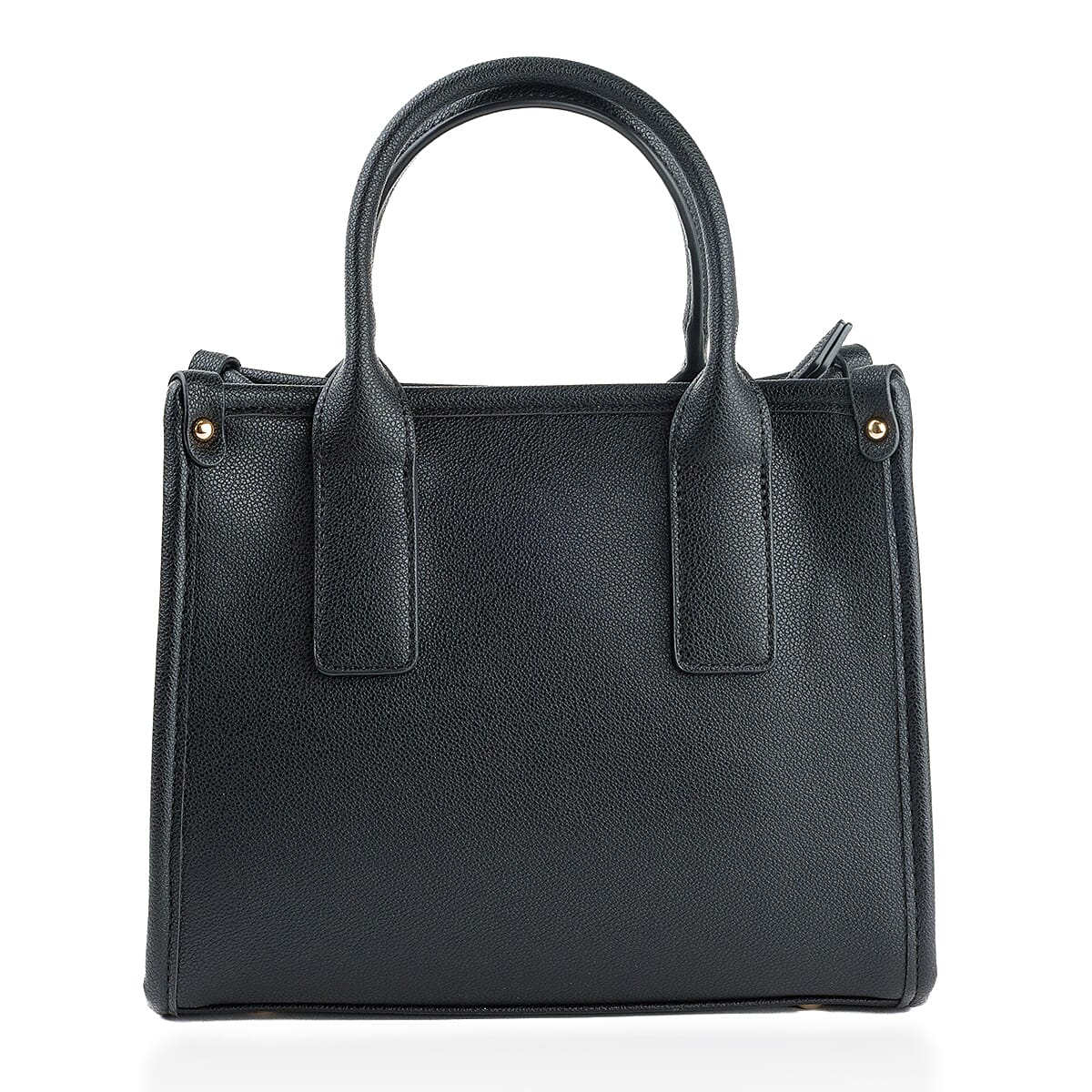 Mario Valentino Textured Handbag - Black
