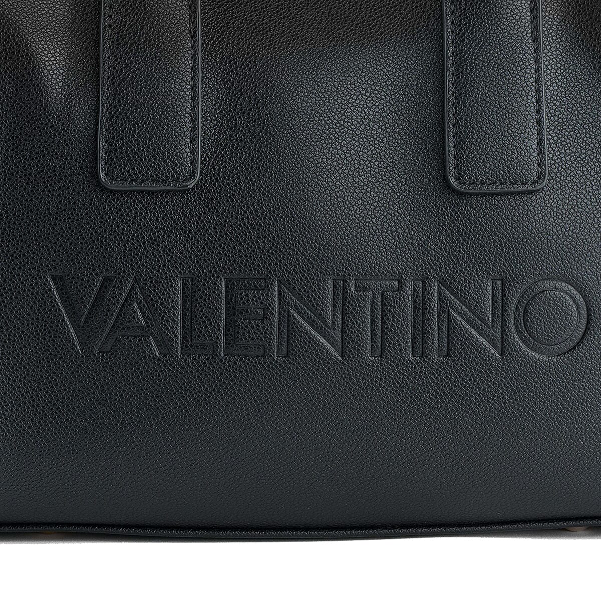 Mario Valentino Textured Handbag - Black