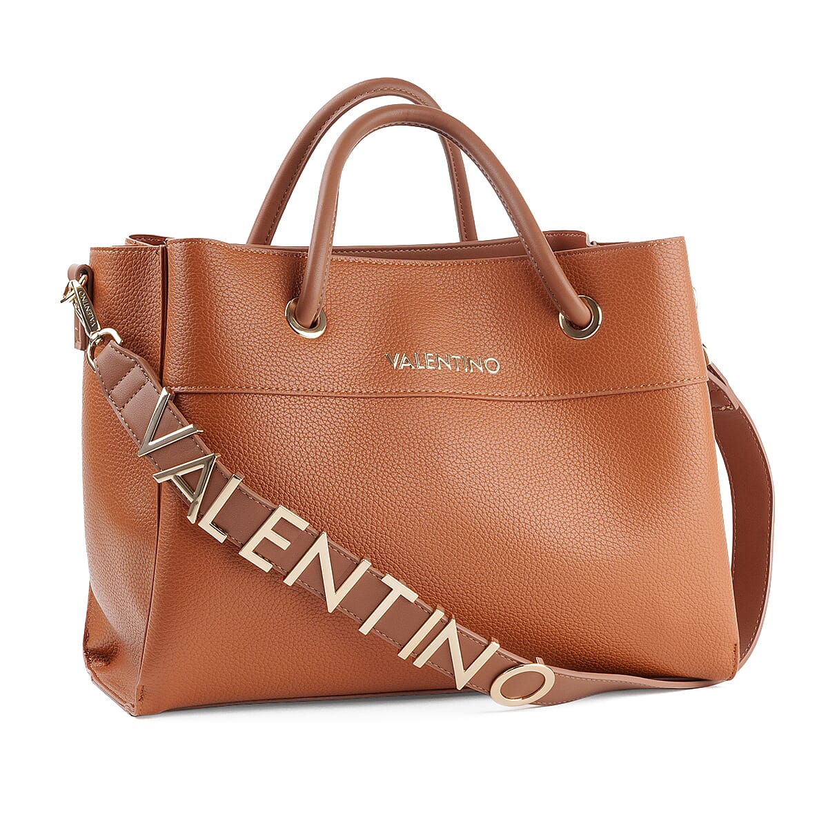 Mario Valentino Leather Handbag - Black