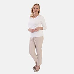 Pure And Natural Jumper (Size - 10) - White