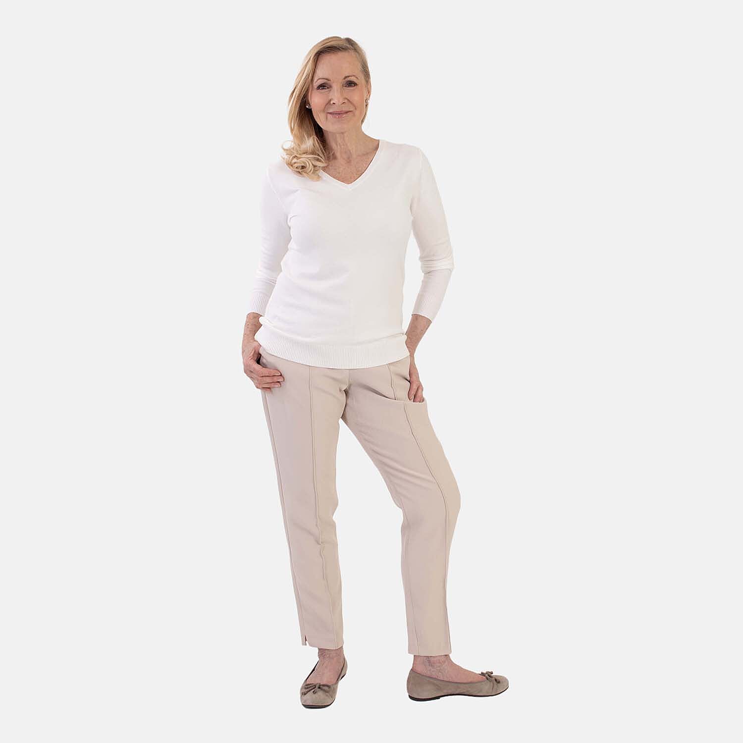 Pure And Natural Jumper (Size - 10) - White