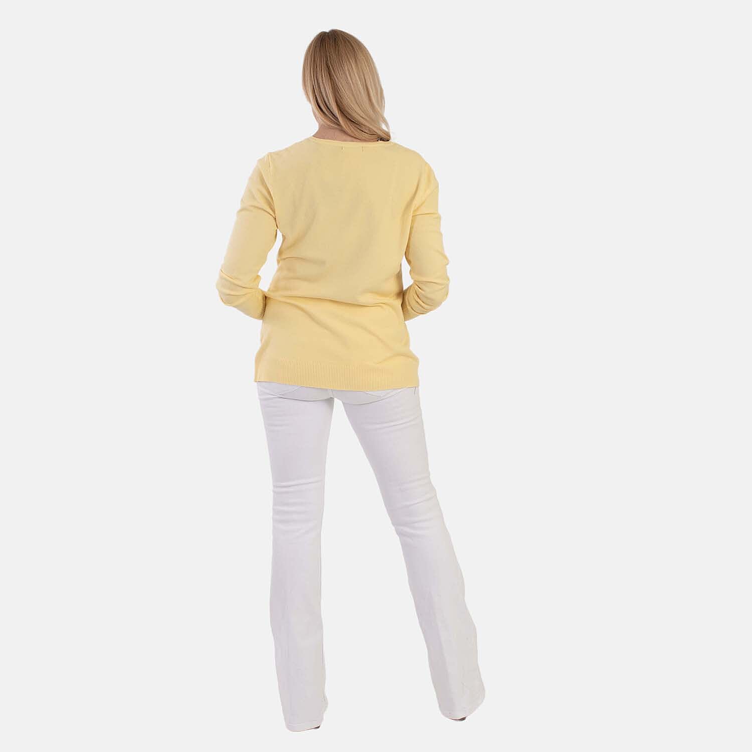 Pure And Natural Jumper (Size - 10) - White