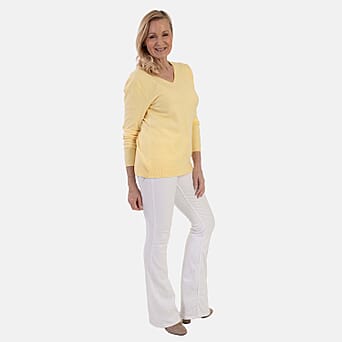 https://tjcuk.sirv.com/Products/85/5/8555446/Pure-And-Natural-Super-Soft-V-Neck-Jumper-Size-18-Lemon_8555446_2.jpg?w=342&h=342