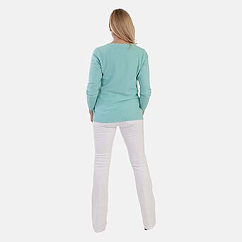 https://tjcuk.sirv.com/Products/85/5/8555448/Pure-And-Natural-Super-Soft-V-Neck-Jumper-Size-12-Aqua_8555448_3.jpg?w=342&h=342