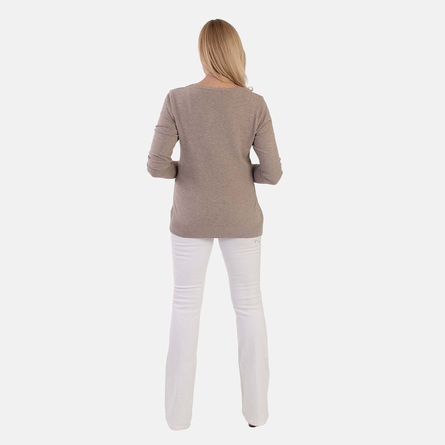 Pure And Natural Jumper (Size - 10) - White