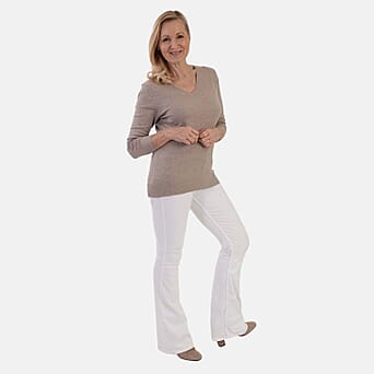 https://tjcuk.sirv.com/Products/85/5/8555483/Pure-And-Natural-Super-Soft-V-Neck-Jumper-Size-16-Oatmeal_8555483_2.jpg?w=342&h=342