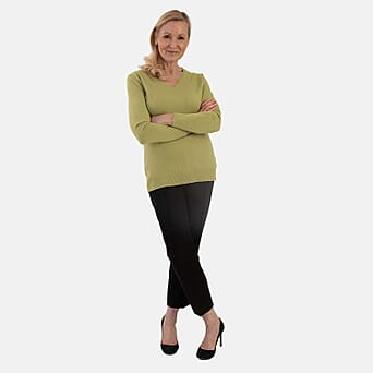 https://tjcuk.sirv.com/Products/85/5/8555489/Pure-And-Natural-Super-Soft-V-Neck-Jumper-Size-16-Lime_8555489_1.jpg?w=342&h=342