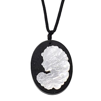https://tjcuk.sirv.com/Products/85/5/8556025/Shungite-White-Mother-Of-Pearl-Cotton-Thread-Adjustable-Necklace-Size-_8556025.jpg?w=342&h=342