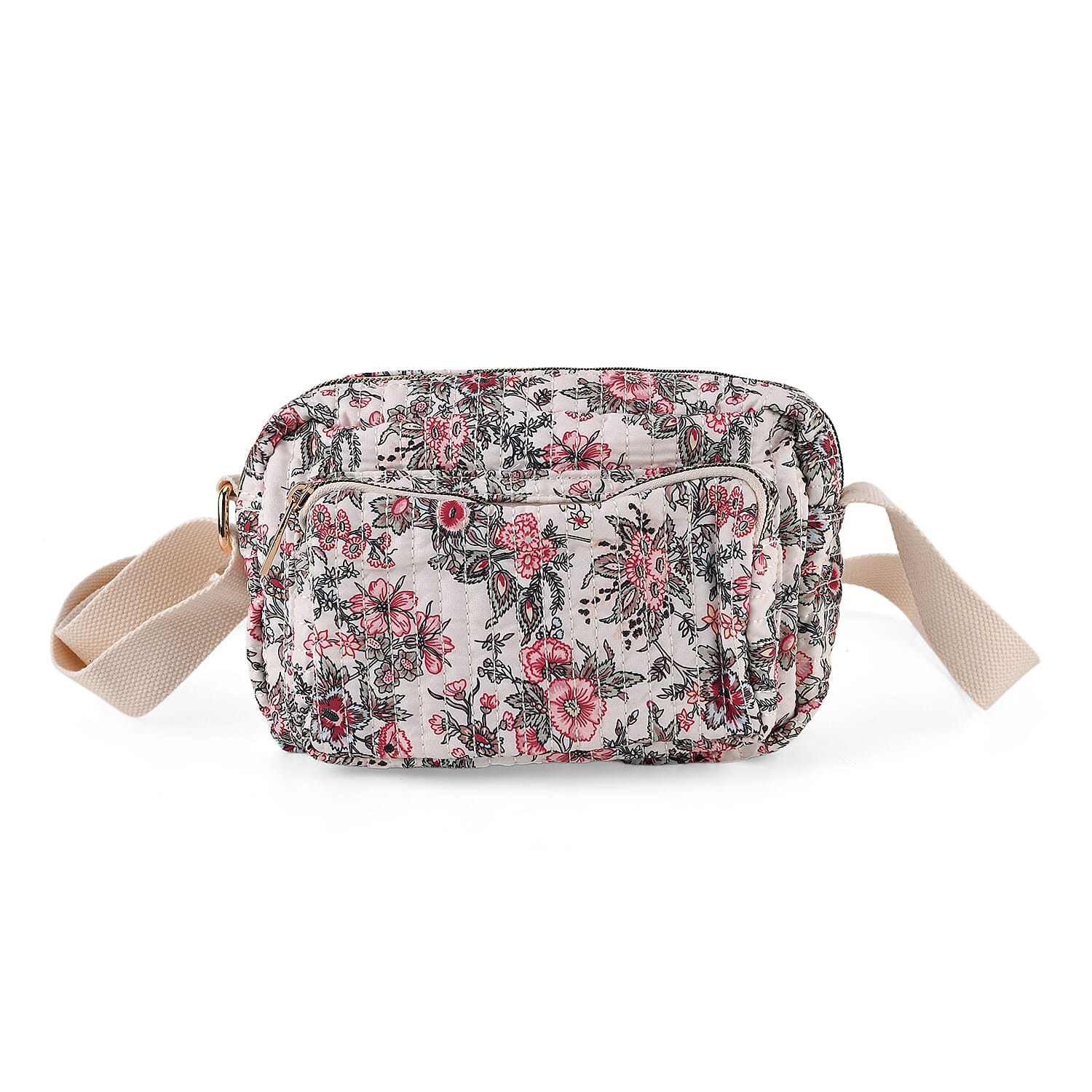 Crossbody Bag (Size - One Size) - Beige