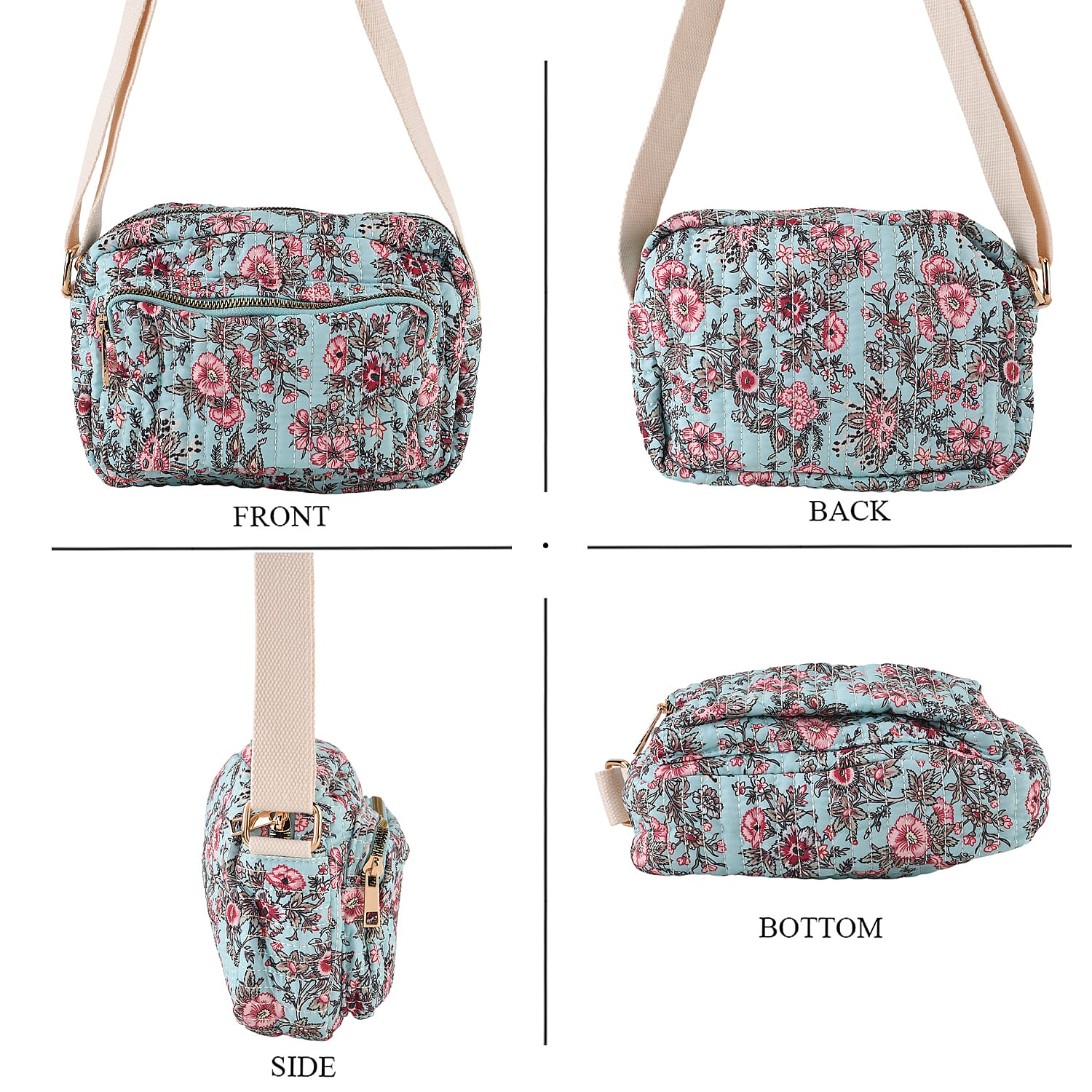 Crossbody Bag (Size - One Size) - Teal