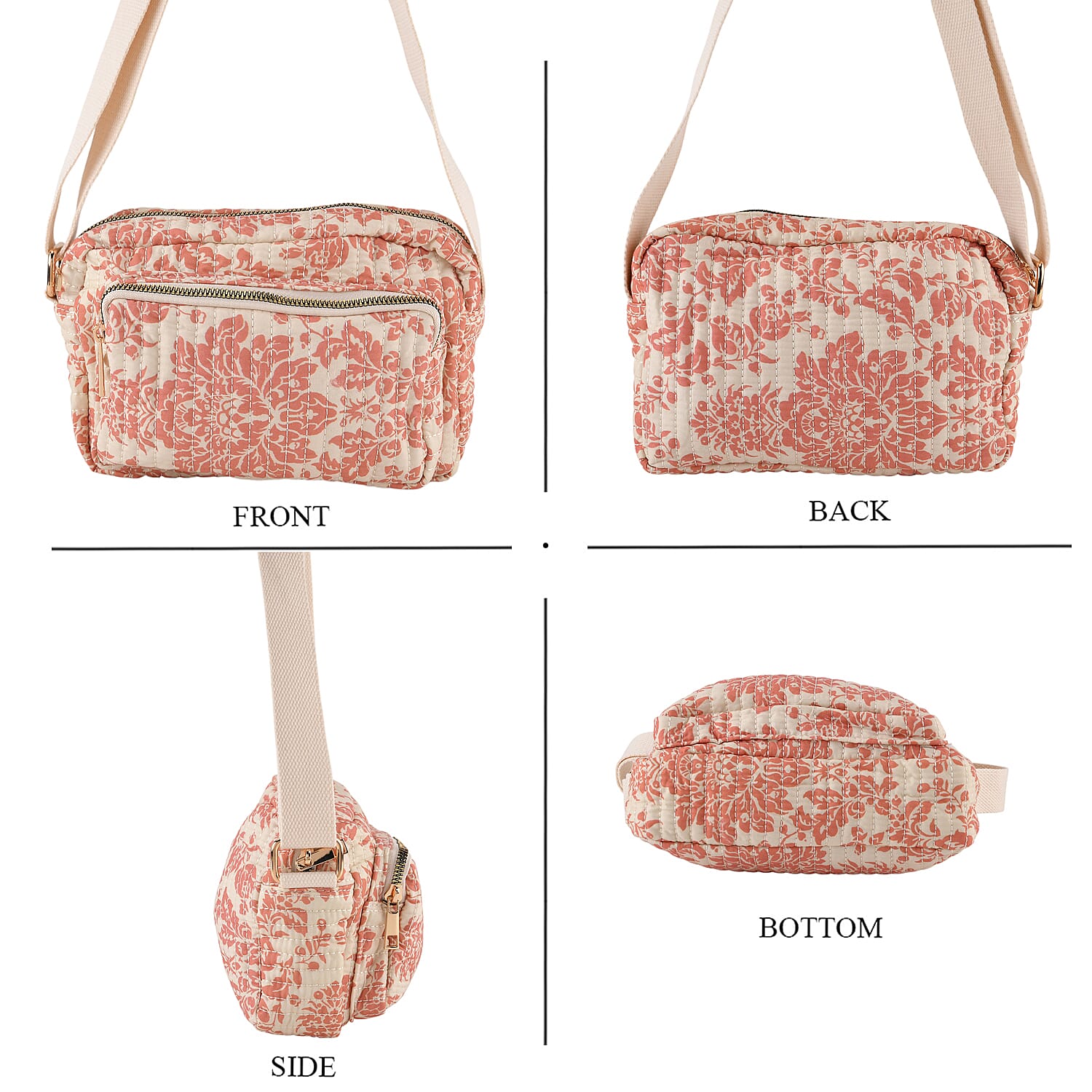Crossbody Bag (Size - One Size) - Red