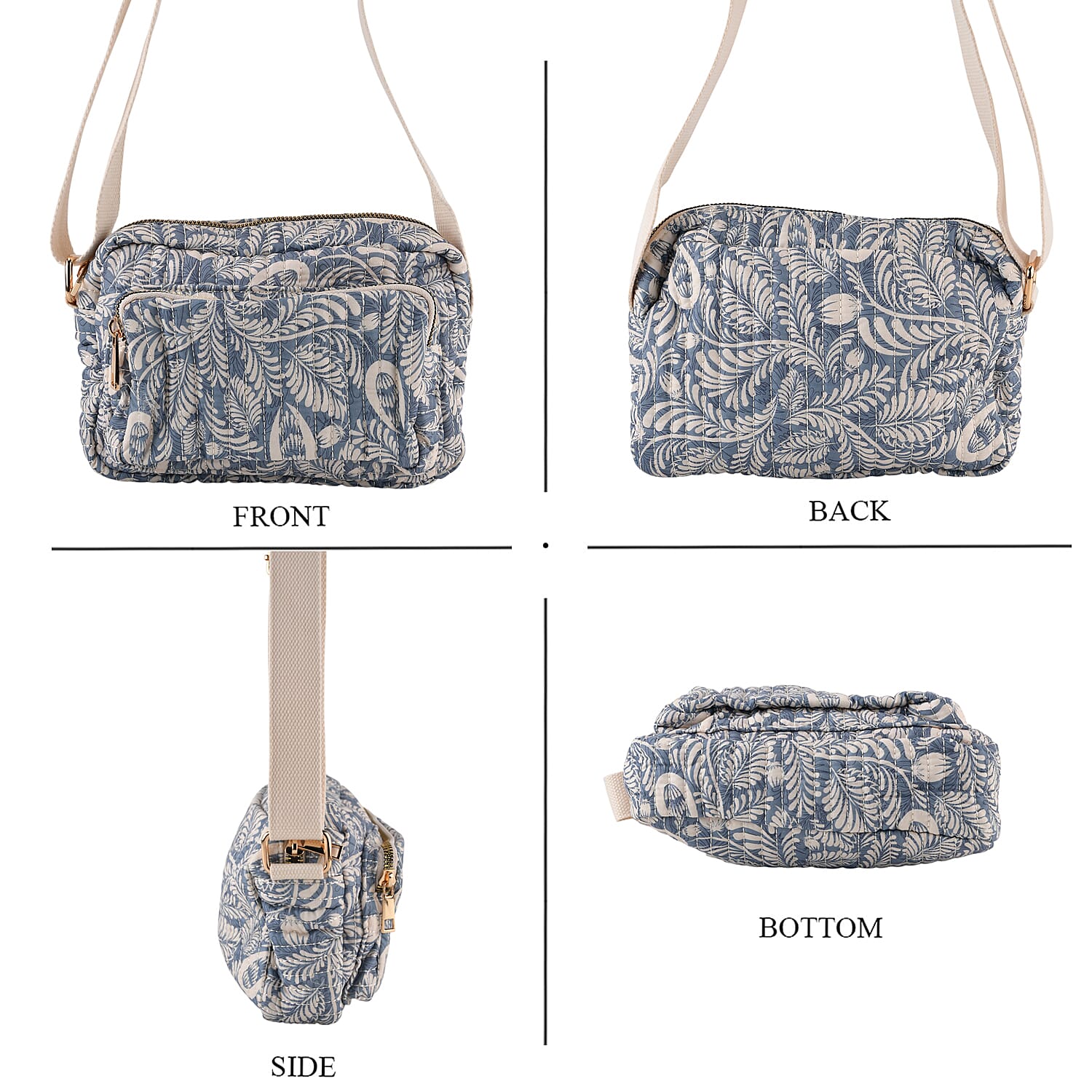 Crossbody Bag (Size - One Size) - Blue
