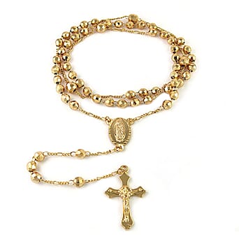 https://tjcuk.sirv.com/Products/85/5/8556616/Cross-Rosary-Pendant-Size-30-in-Yellow-Gold-Tone_8556616.jpg?w=342&h=342