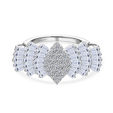 Luxuriant - SI Lab Grown Diamond Ring in 18K Vermeil Yellow Gold Plated Sterling Silver 2.00 Ct.