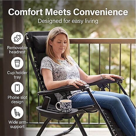 Pair of Gravity Chair - Black