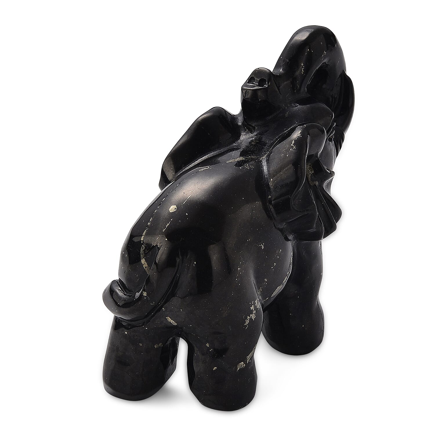 Shungite Elephant Symbolizing Decor 575.00 Ct.