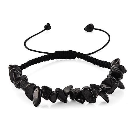 Shungite Adjustable Bracelet (Size - 6 to 9.5) 100.00 Ct.