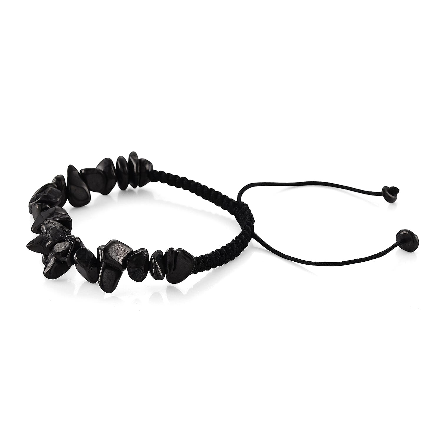 Shungite Adjustable Bracelet (Size - 6 to 9.5) 100.00 Ct.