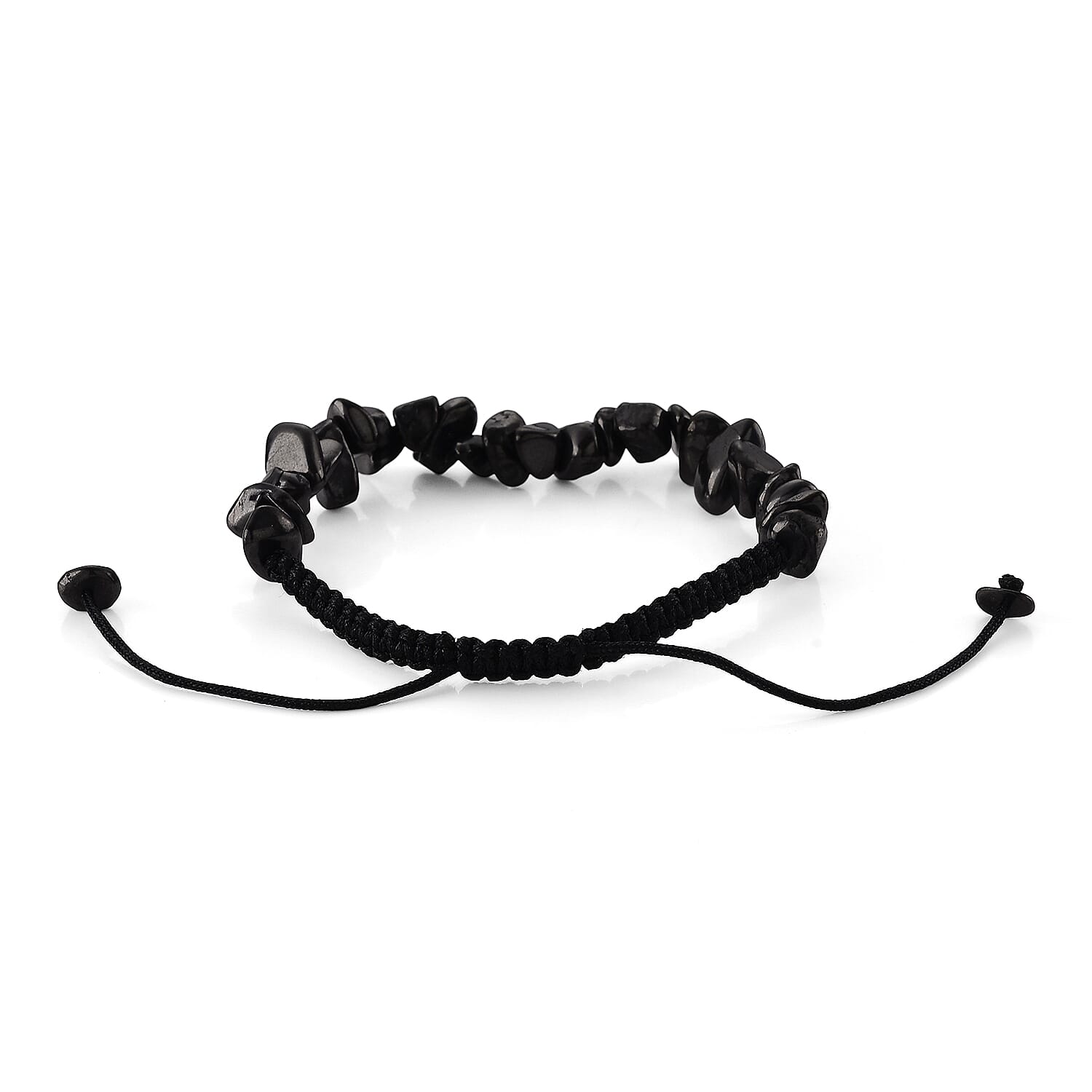 Shungite Adjustable Bracelet (Size - 6 to 9.5) 100.00 Ct.