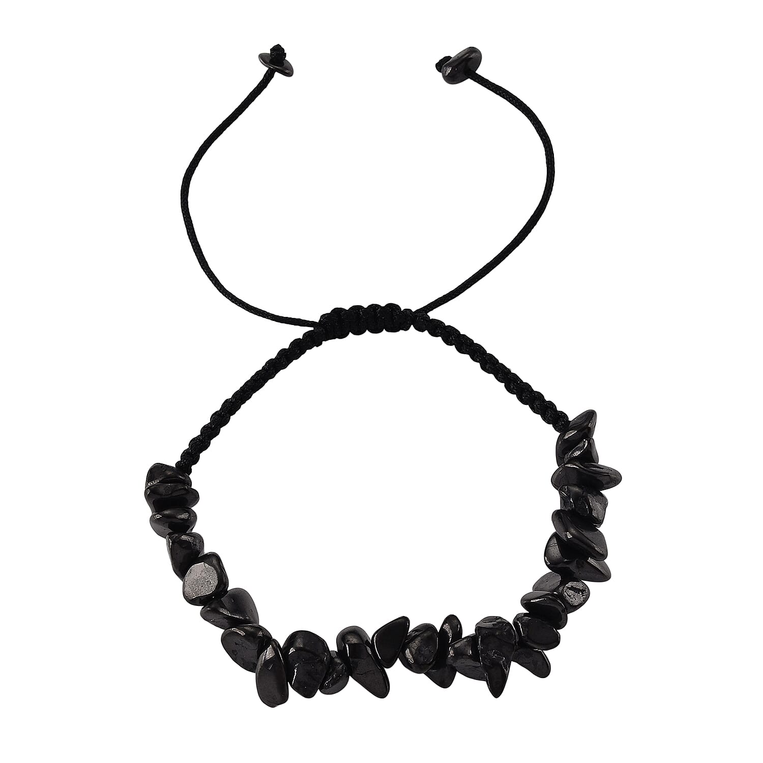 Shungite Adjustable Bracelet (Size - 6 to 9.5) 100.00 Ct.