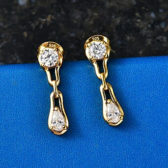 https://tjcuk.sirv.com/Products/85/5/8557139/D-Joy-Moissanite-Dangling-Earring-with-Push-Back-in-Yellow-Gold-Plated_8557139_2.jpg?w=342&h=342