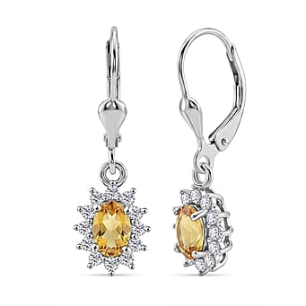 https://tjcuk.sirv.com/Products/85/5/8557203/Royal-Bali-Collection-D-Joy-Citrine-White-Zircon-Halo-Earring-with-Lev_8557203.jpg?w=342&h=342