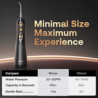 https://tjcuk.sirv.com/Products/85/5/8557787/Bitvae-C6-Water-Flosser-Black-Cordless-Portable-Oral-Irrigator-Premium_8557787_2.jpg?w=342&h=342