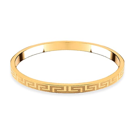 9K Yellow Gold Hindge Bangle (Size - 7), Gold Wt. 1.60 Gms