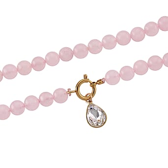 https://tjcuk.sirv.com/Products/85/6/8562313/Rose-Quartz-White-Cubic-Zirconia-Beads-Necklace-Size-20-with-Clasp-in-_8562313_3.jpg?w=342&h=342