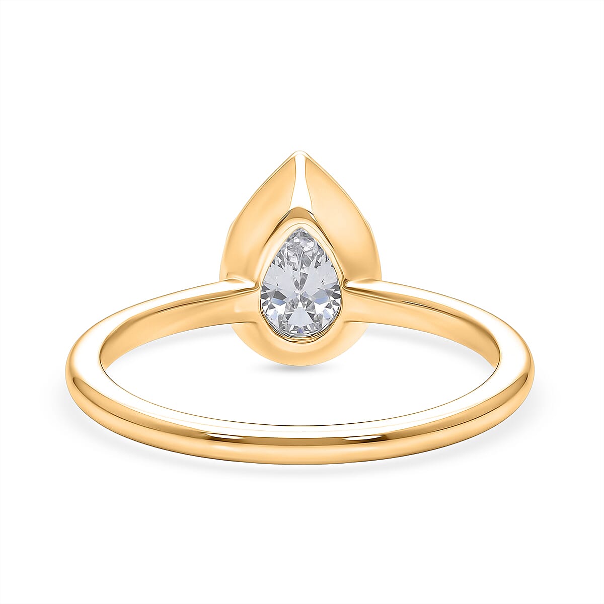 Luxuriant SI-G-H Lab Grown Diamond Solitaire Ring in Sterling Silver 1.00 Ct.
