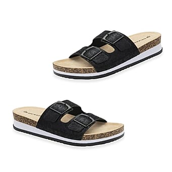 https://tjcuk.sirv.com/Products/85/6/8563200/Dunlop-Fern-Open-Toe-Double-Buckle-Slide-Mule-Sandals-Size-4-Black_8563200.jpg?w=342&h=342