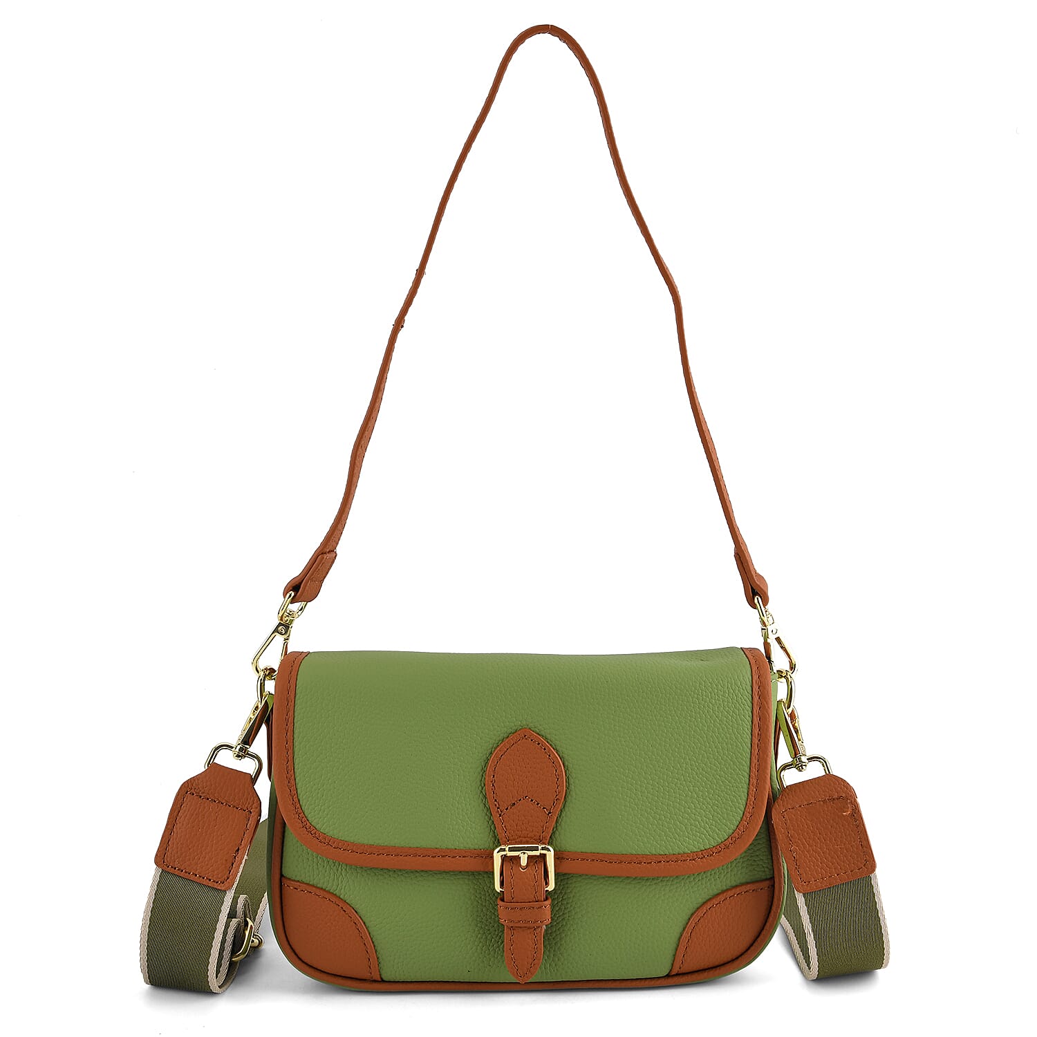 Crossbody Bag (Size - One Size) - Green