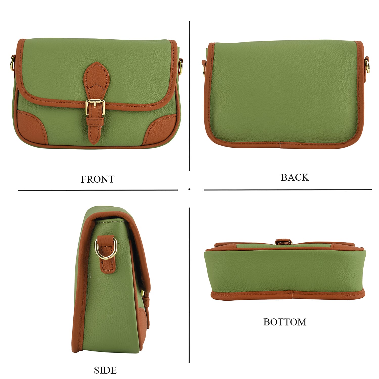 Crossbody Bag (Size - One Size) - Green