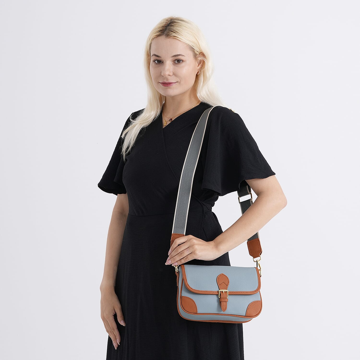 Crossbody Bag (Size - One Size) - Blue