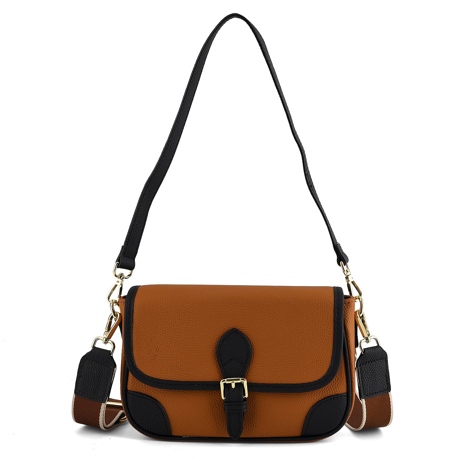 Crossbody Bag (Size - One Size) - Tan