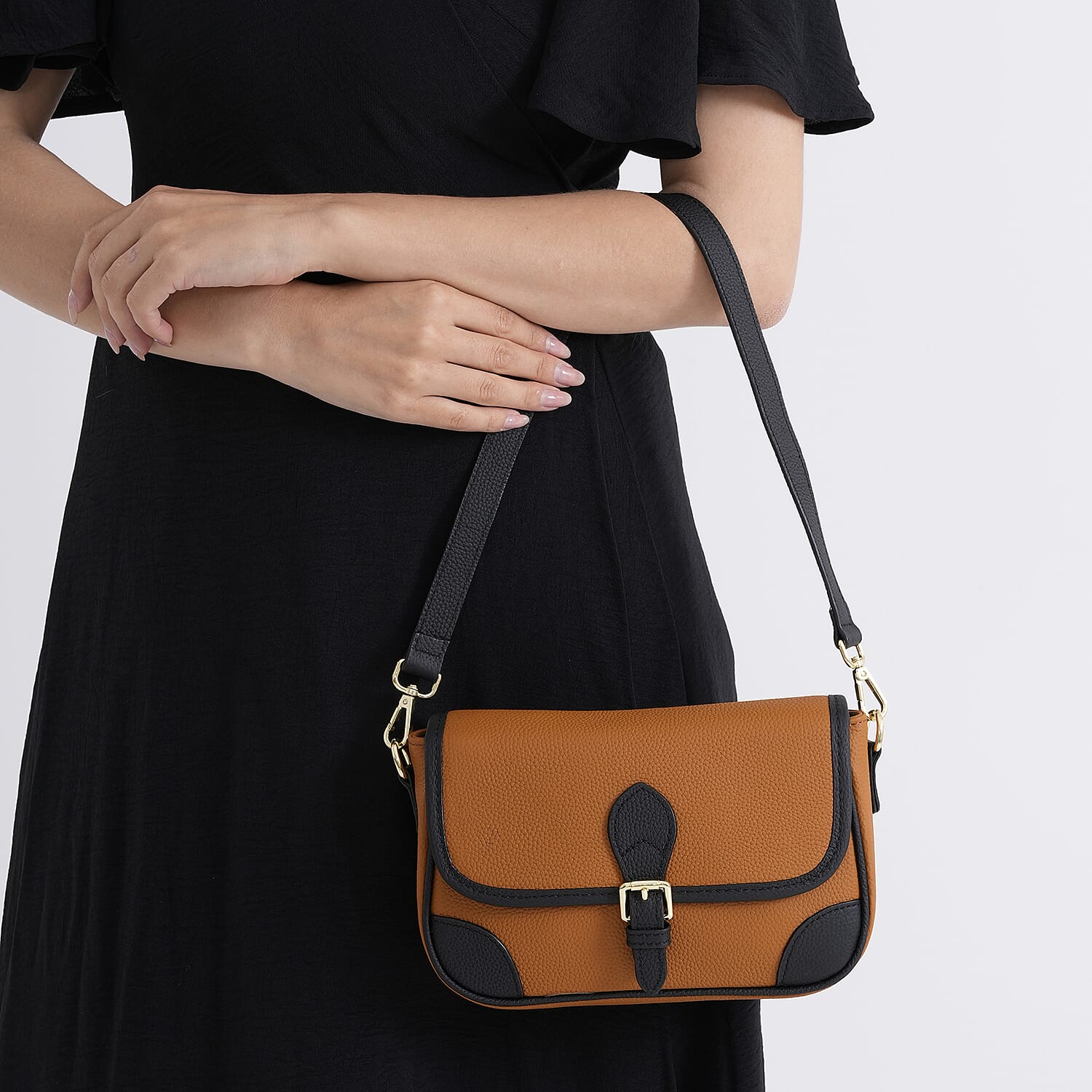 Crossbody Bag (Size - One Size) - Tan