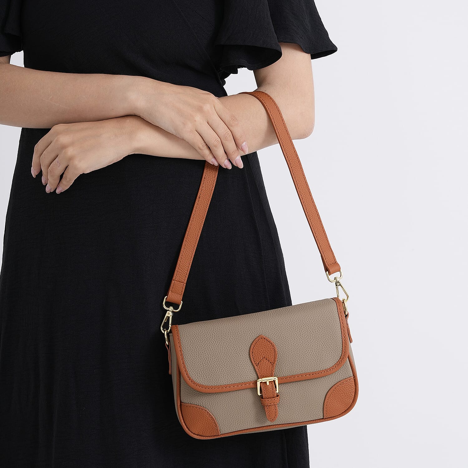 Crossbody Bag (Size - One Size) - Grey