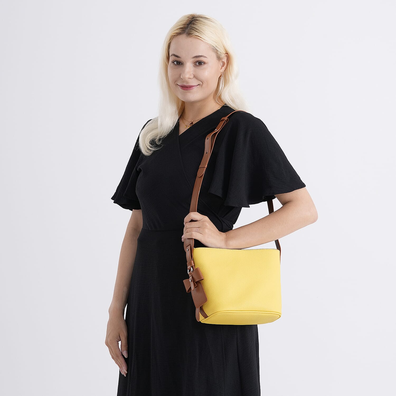 Crossbody Bag (Size - One Size) - Yellow