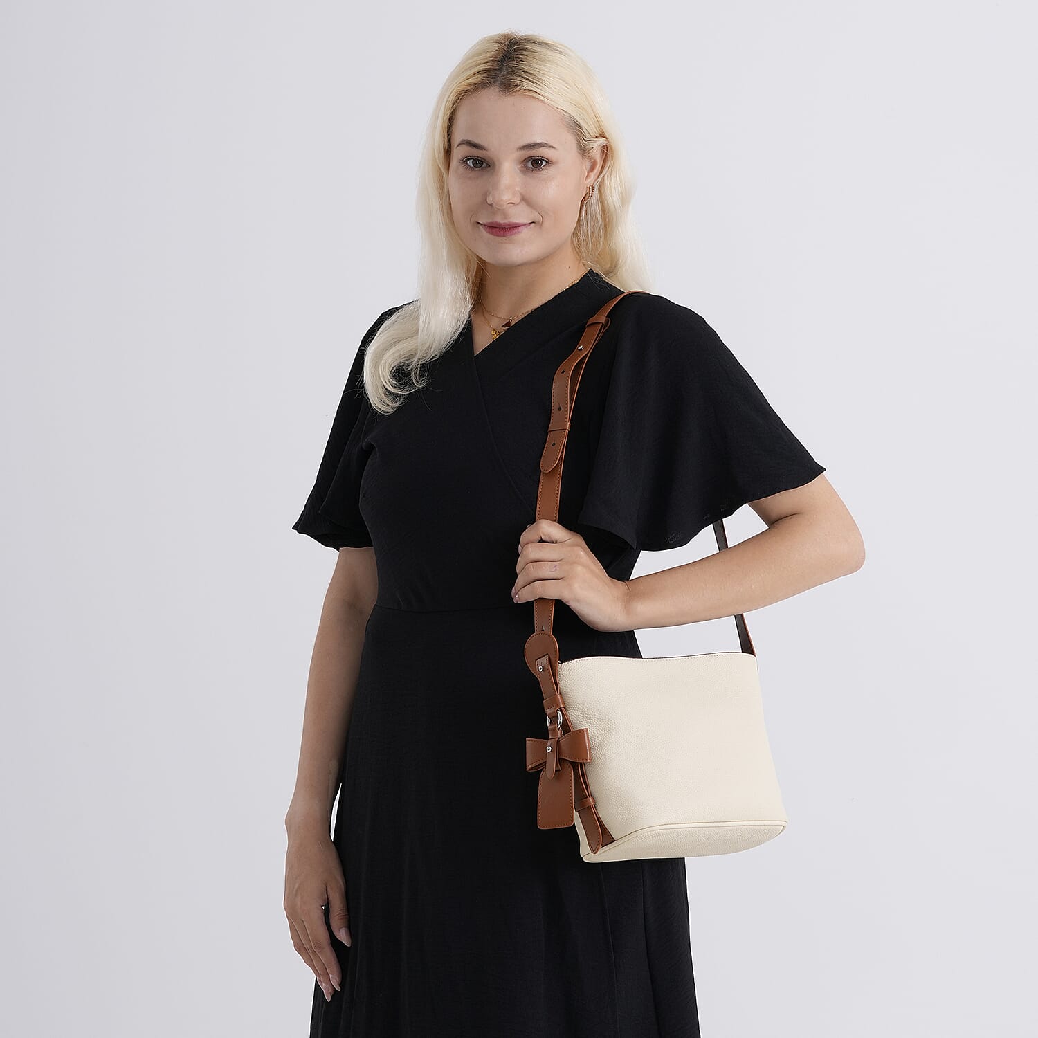 Crossbody Bag (Size - One Size) - Beige