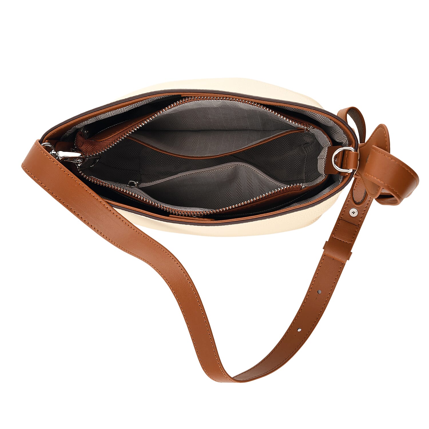Crossbody Bag (Size - One Size) - Beige