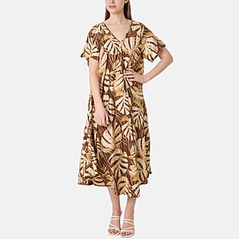 https://tjcuk.sirv.com/Products/85/6/8564407/Chilli-Charm-Topical-Print-Flared-Dress-One-Size-Chocolate_8564407.jpg?w=342&h=342