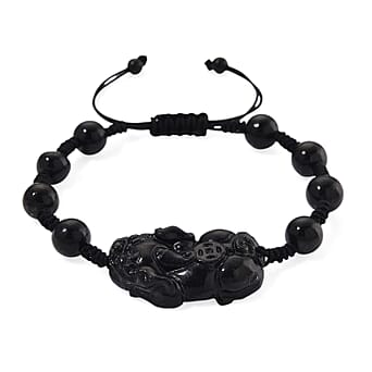 https://tjcuk.sirv.com/Products/85/6/8564773/Shungite-Adjustable-Pixiu-Bracelet-Size-6-5-to-9-60-00-Ct_8564773.jpg?w=342&h=342