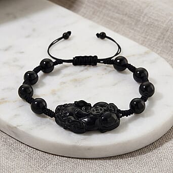 https://tjcuk.sirv.com/Products/85/6/8564773/Shungite-Adjustable-Pixiu-Bracelet-Size-6-5-to-9-60-00-Ct_8564773_2.jpg?w=342&h=342