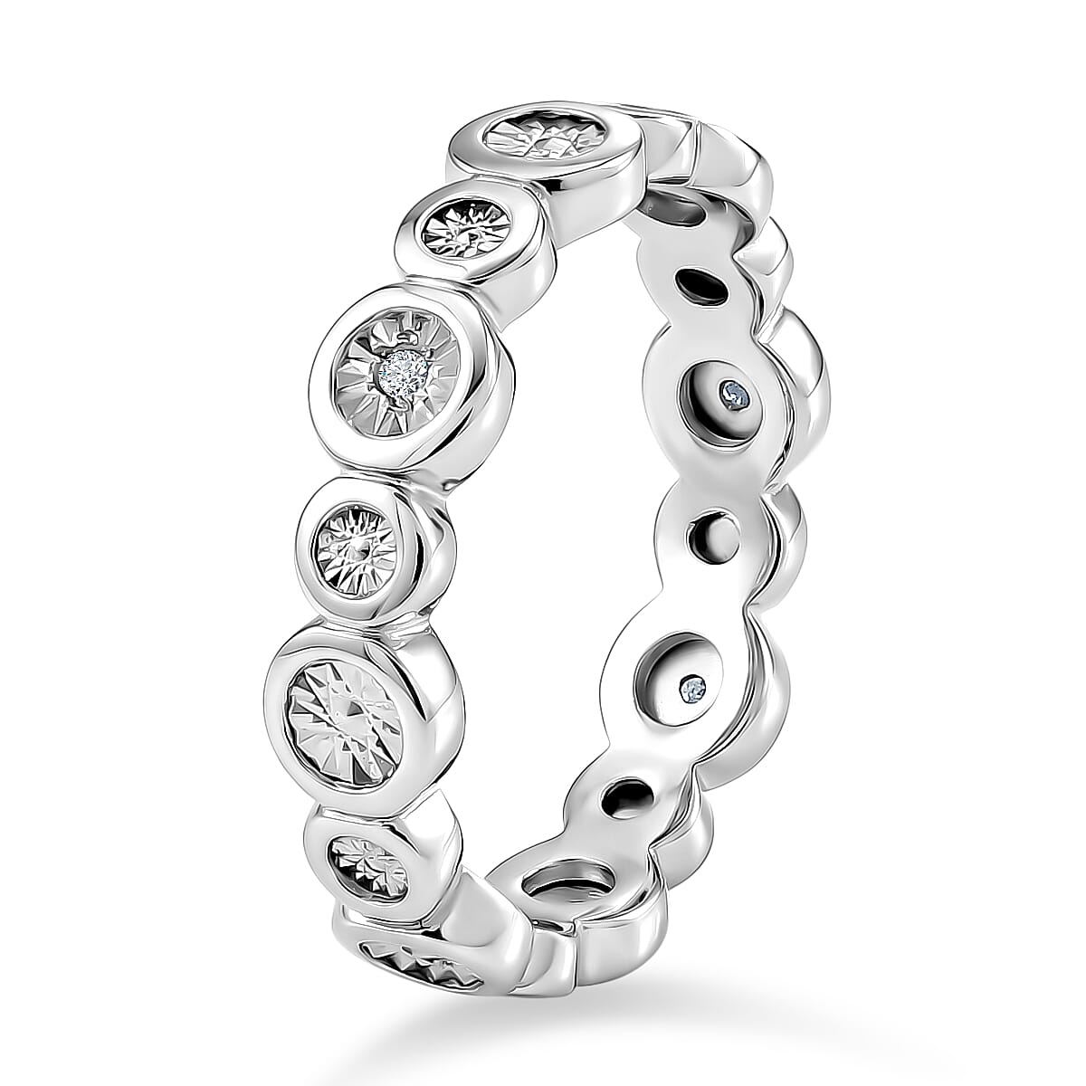 EverTrue - Natural White Diamond Band Ring