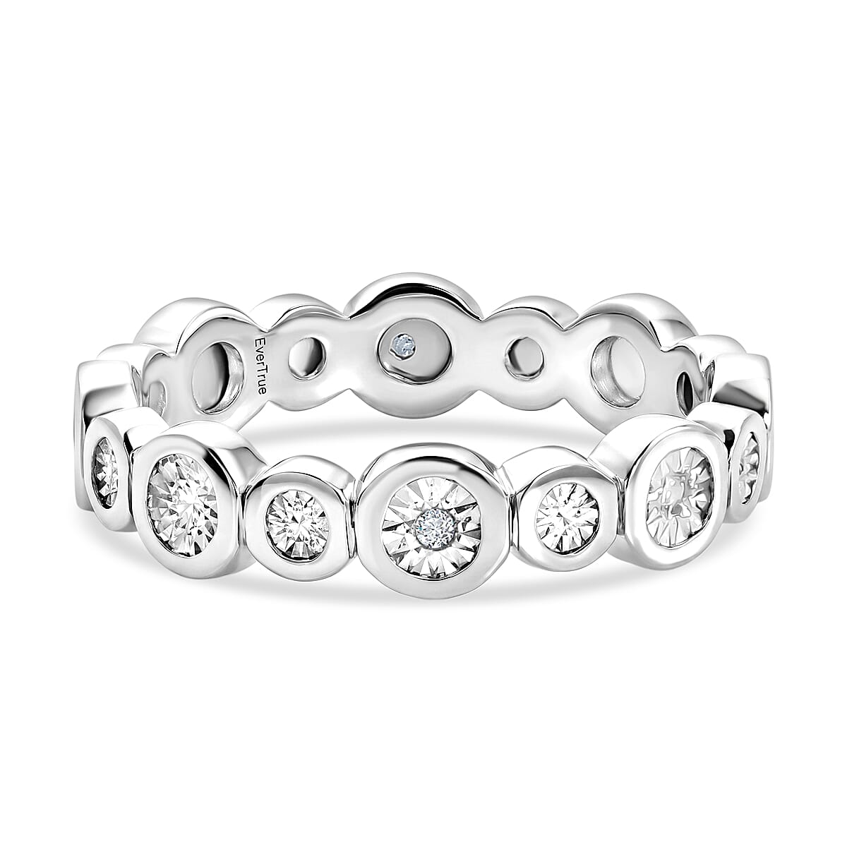 EverTrue - Natural White Diamond Band Ring